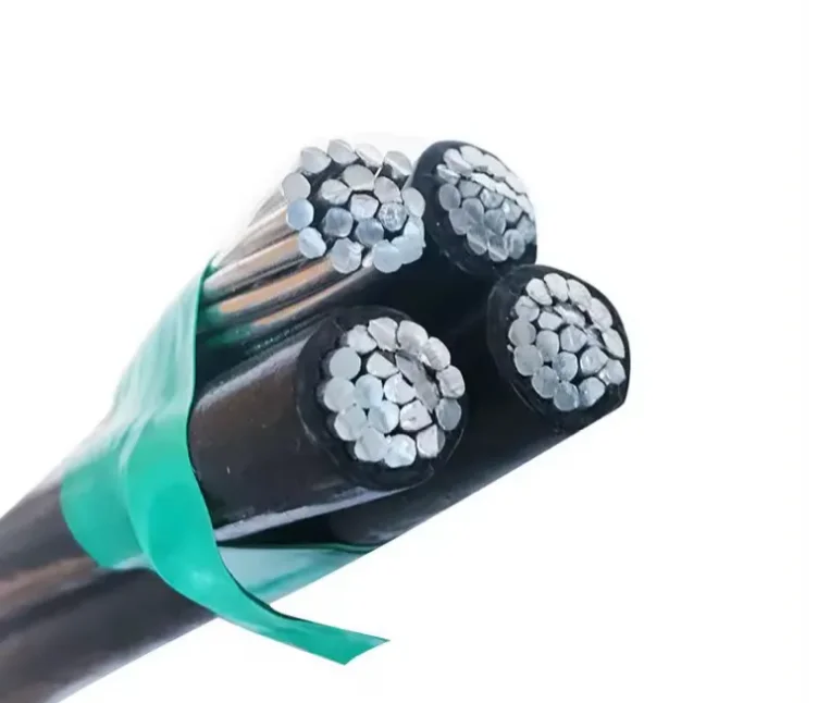 Pas cher JKLHY ABC c&acirc;ble PE isolation conducteur en alliage d'aluminium 8.7/10KV 120mm2 c&acirc;ble isol&eacute; a&eacute;rien pour la transmission a&eacute;rienne