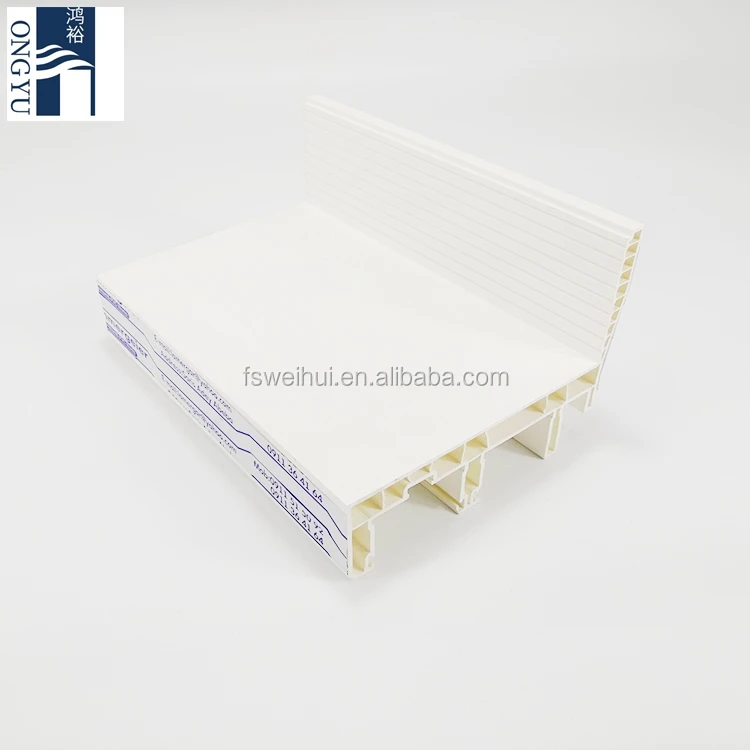Sliding windows Profile Extruded Plastic Pvc windows and Doors Standard Pvc windows Upvc Mullion End