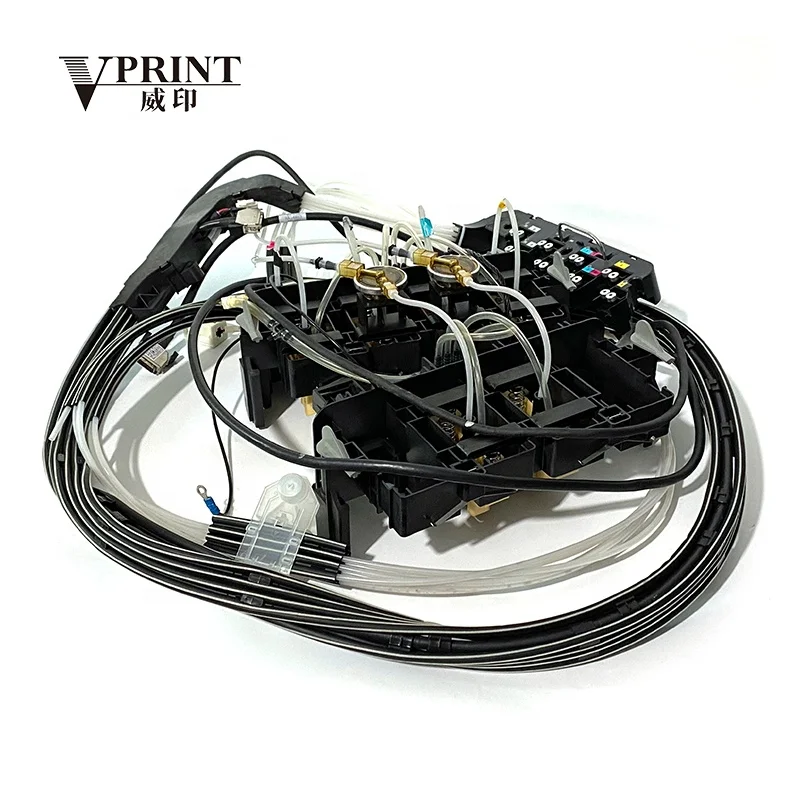 재생산 F2L46-67004 잉크 공급 튜브 시스템(HP DesignJet T7200, Eragon SRK 및 TC SERV 플로터 부품용)