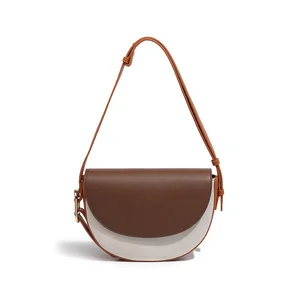 Custom High Quality Ladies Purses Handbags Design Saddle Crossbody Bag Fashion Underarm Shoulder Bags for Women