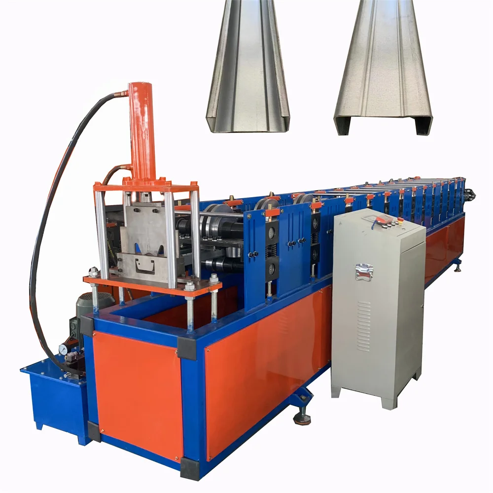 High Quality Aluminum Strut c Channel Furring Roll Forming Machine Machine to Make Profiles C Profile Manufacturing Machine