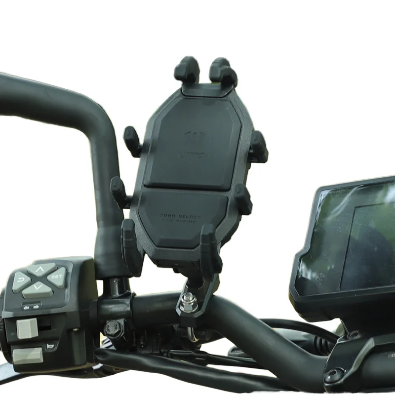 SMNU dviračio vairų antislip žnyplės universalus lankstus mobiliojo telefono laikiklis važiavimui, kalnų dviračiams (MTB), motociklams, stovui ir laikikliui dviračiams