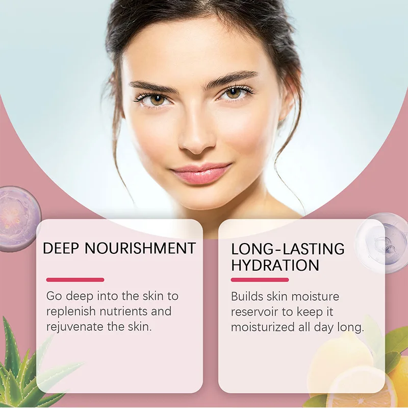 Factory Custom Whitening Translucent Anti-Wrinkle Firming Hydrating Korean Collagen Split Face Mask BIO-COLLAGENREAL DEEP MASK
