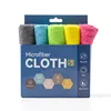 Five warp-knitted towels per box