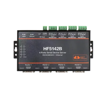 Industrial Hf5142b 4 Serial Ports Convert Rj45 Rs232/485/422 To ...