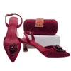 1 D.red shoes and bag