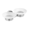 304 Support double argent brillant
