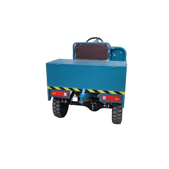 Hot Selling Heavy Duty Cargo Transport Transfer Cart 3000w Electric Warehouse Platform Trolley