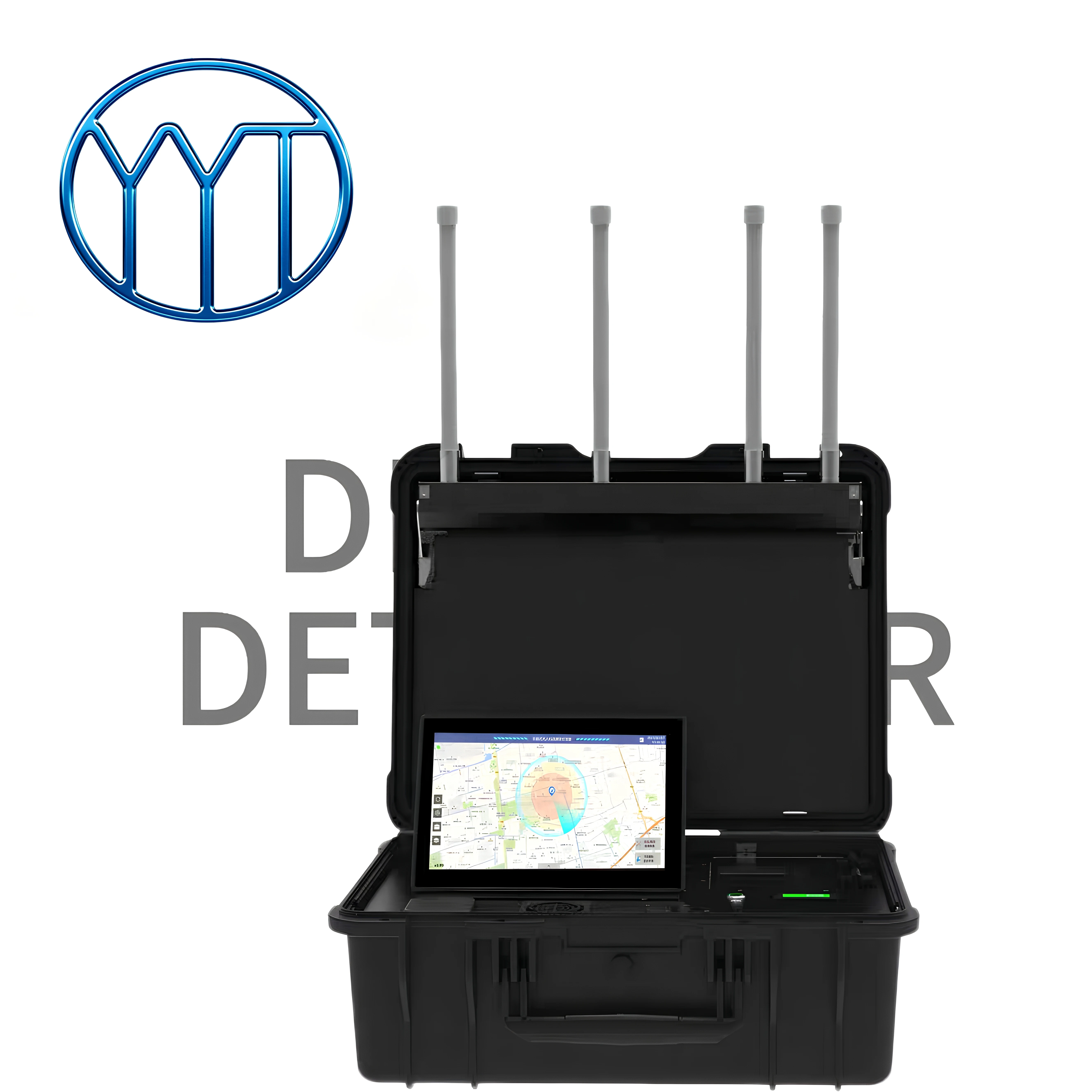 YYT Lightweight Portable Security Protection Equipment Single-Soldier UAV Detection Positioning Remote Control 5km RF Sensing