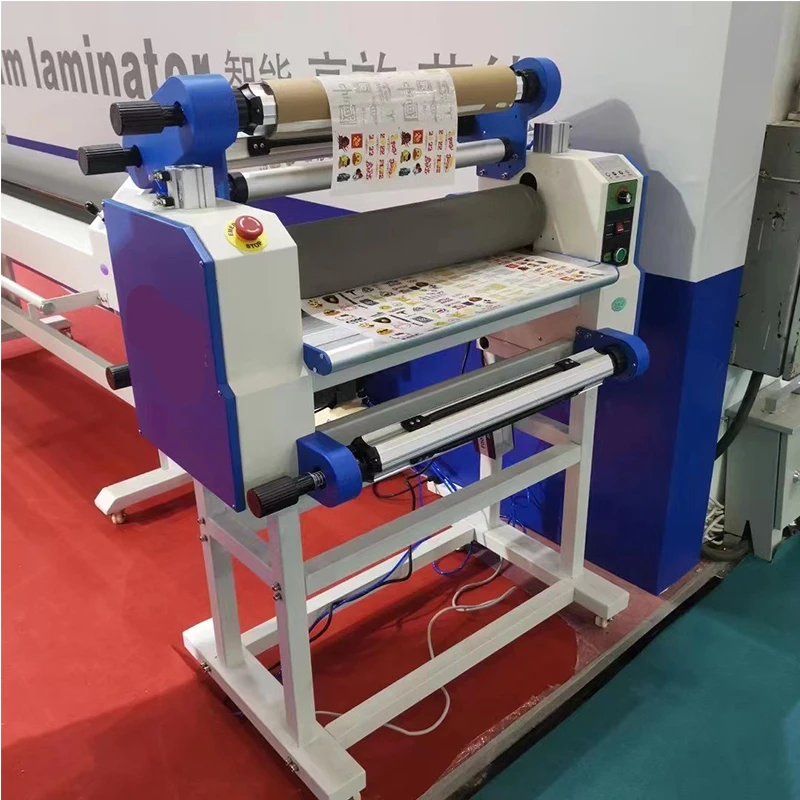 Manual 650mm Warm and Cold Laminator Heavy Duty  Laminating Machine Crystal Label Special Laminating Machine