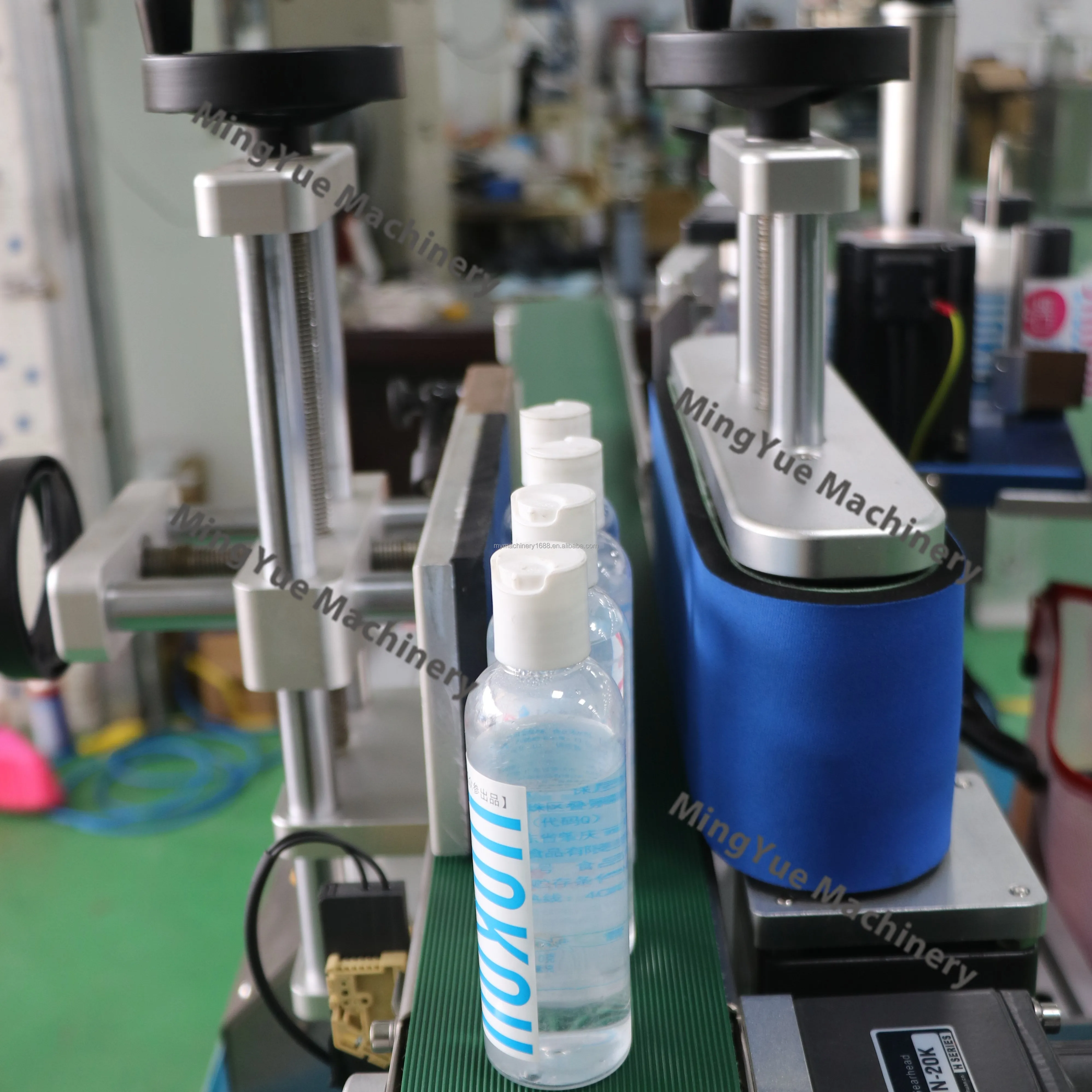 Mingyue 2024 Roll Sticker Label Applicator Semi Automatic Round Bottle