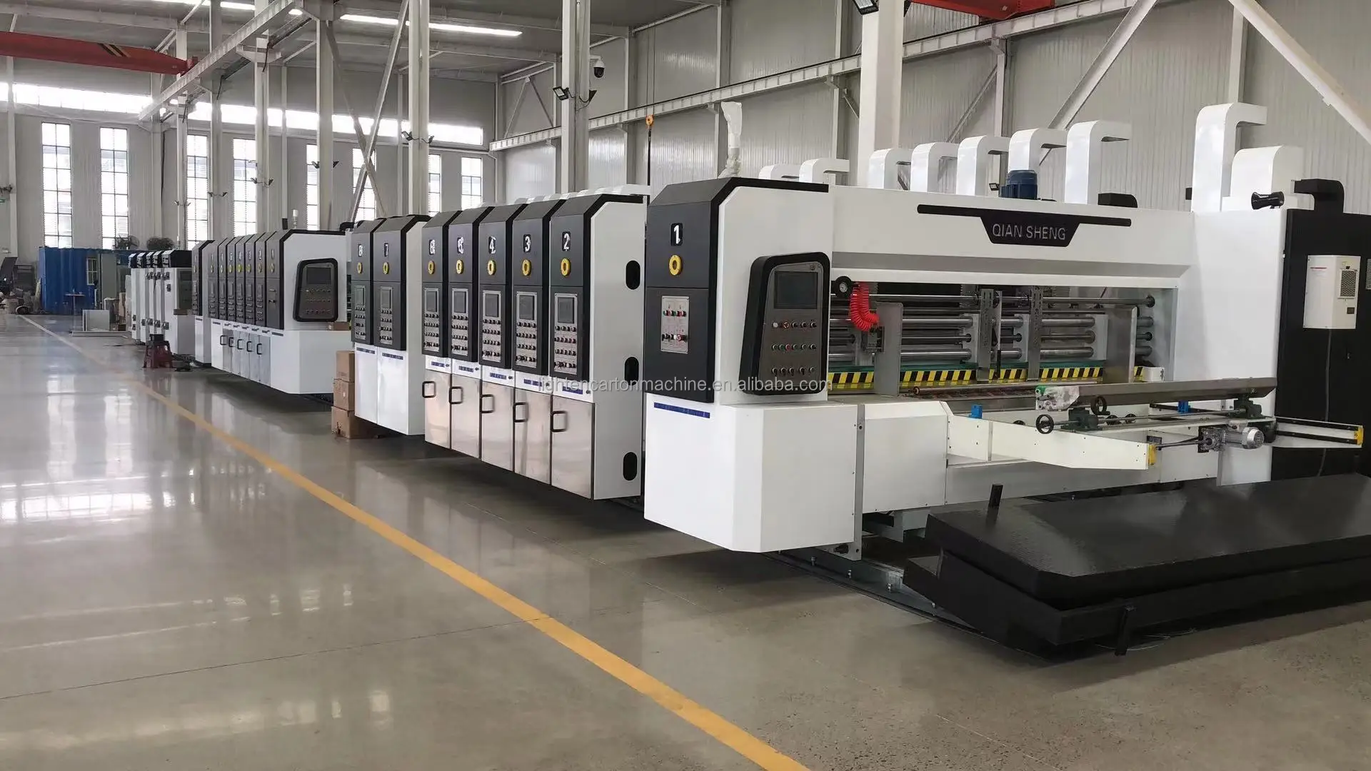 Высокоскоростная машина для производства картонных коробок flexo 2 3 4 вида цветов картонная печатная гофрированный принтер слоттер производителя