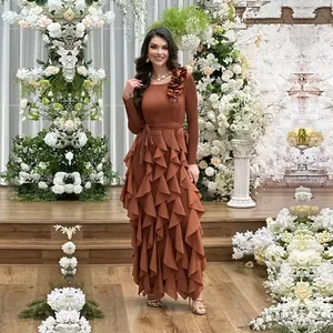 Latest Design Women's Fashion Dress Elastic Loose Dress Miyake Pleated Dress European and American Wholesale Clothing