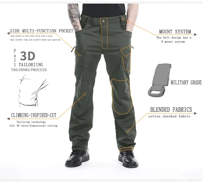 Wholesale Outdoor Hiking Mens Trousers Work Pants