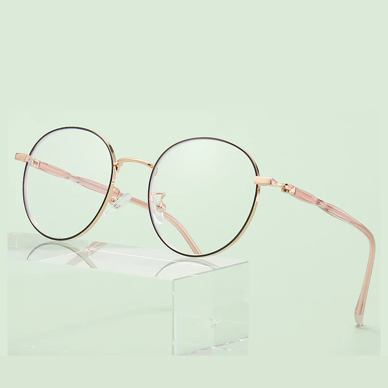 Girl Circle Shaped Glasses Eyeglasses Frames Frames For Round Face