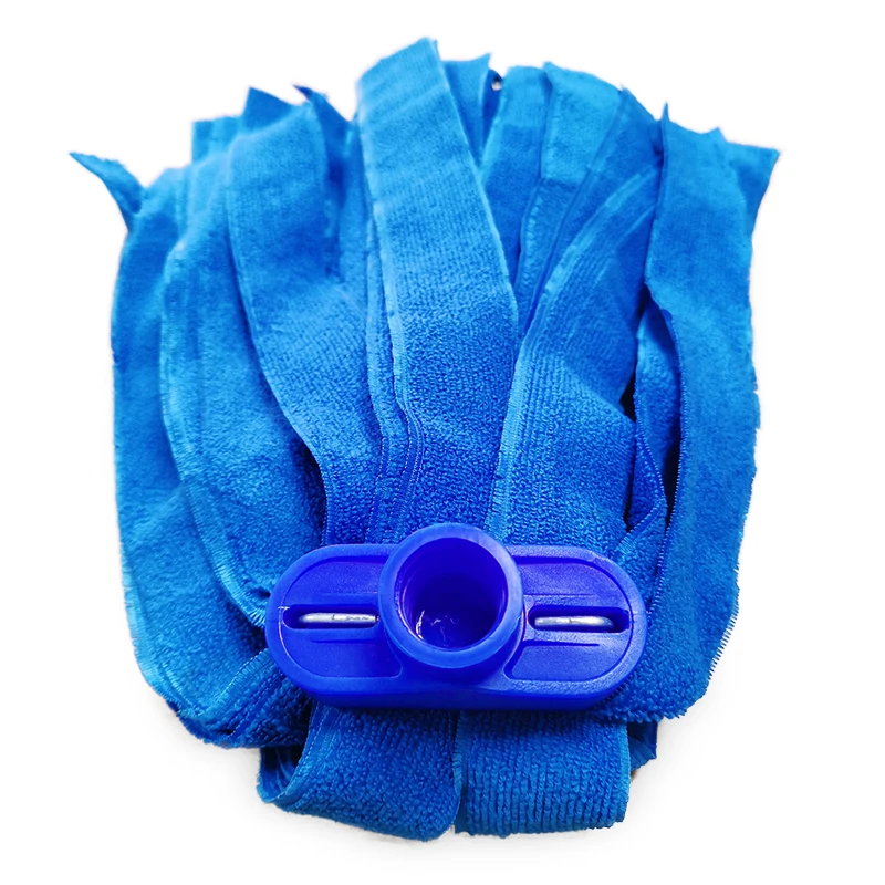 Новый изготовитель по индивидуальному заказу, 360 роторная головка для швабры из микрофибры, сменная и многоразовая очистка пола со стальным полюсом