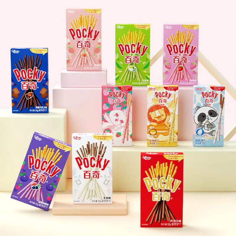 ポッキーチョコレートスティック55g卸売ブルーベリーストロベリー