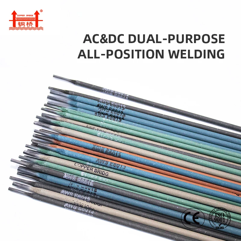 China Supply Welding Electrode Manufacturing Machinery Aws E6013 Iso Welding Rod with High Quality Factory Direct