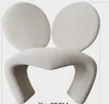 Milky white lambskin wool
