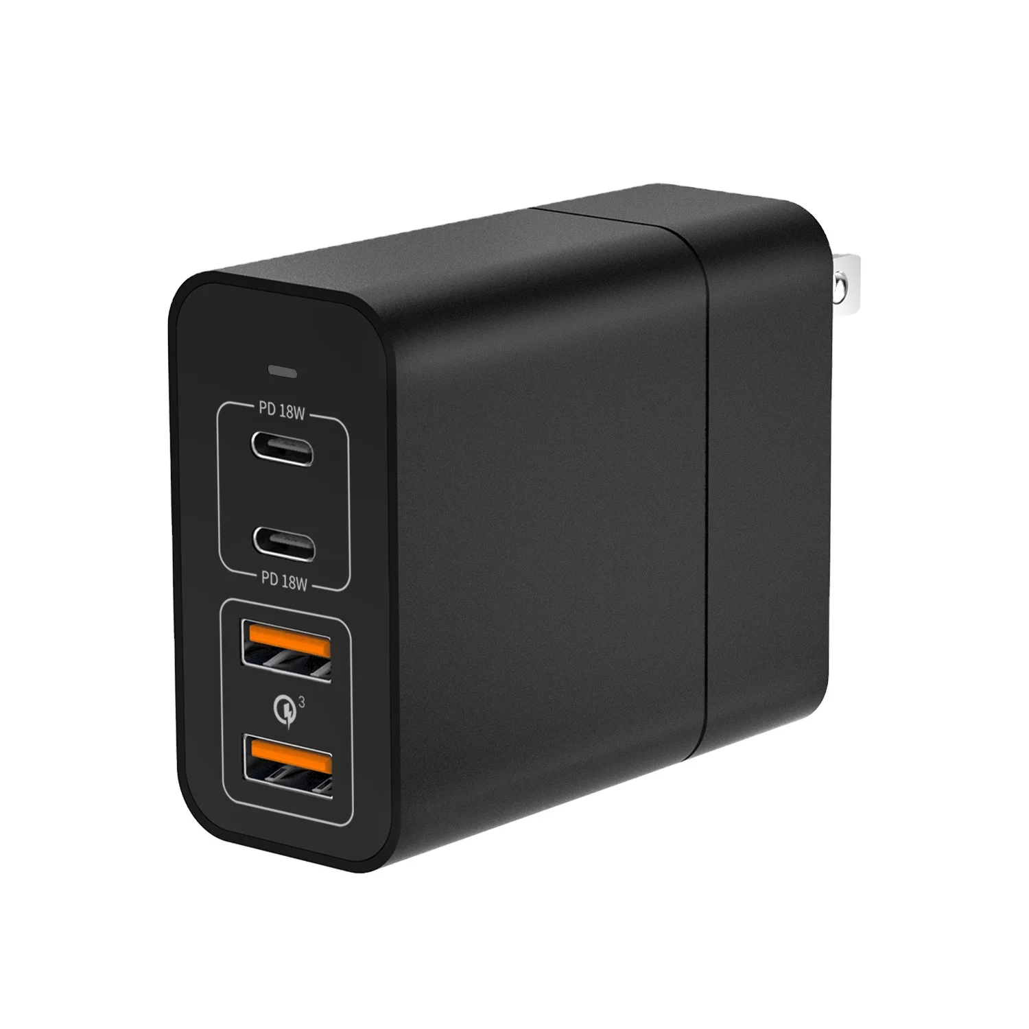 
США/AU/UK/EU с 3 портами (стандарт порт type c pd 18w зарядное устройство быстрой зарядки нескольких QC3.0 pd дорожная штепсельная вилка зарядное устройство типа c pd быстрый адаптер для путешествий 