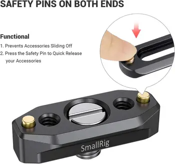 SmallRig NATO Rail with Locating Screw for ARRI 48mm BUN2521B detail image