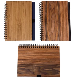 N02 A5 Eco-Friendly Recycled PU Cover Thread Sewing Bound Hardcover Style 96 Sheets Promotional Notebook