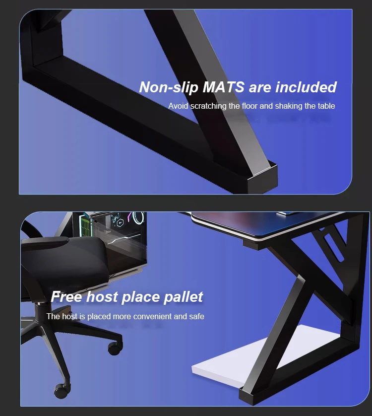 Gaming Tables Chair With Top Smart Touch Screen Interactive Computerrgb Led Lights Computer Pc