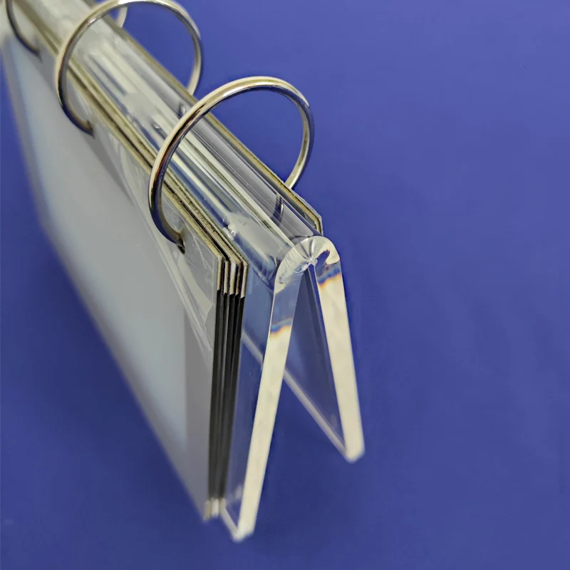 Acrylic Desktop Calendar Holder V Shaped Desk Pad Calendar Holder acrylic-desktop-calendar-holder-v-shaped-desk-pad-calendar-holder