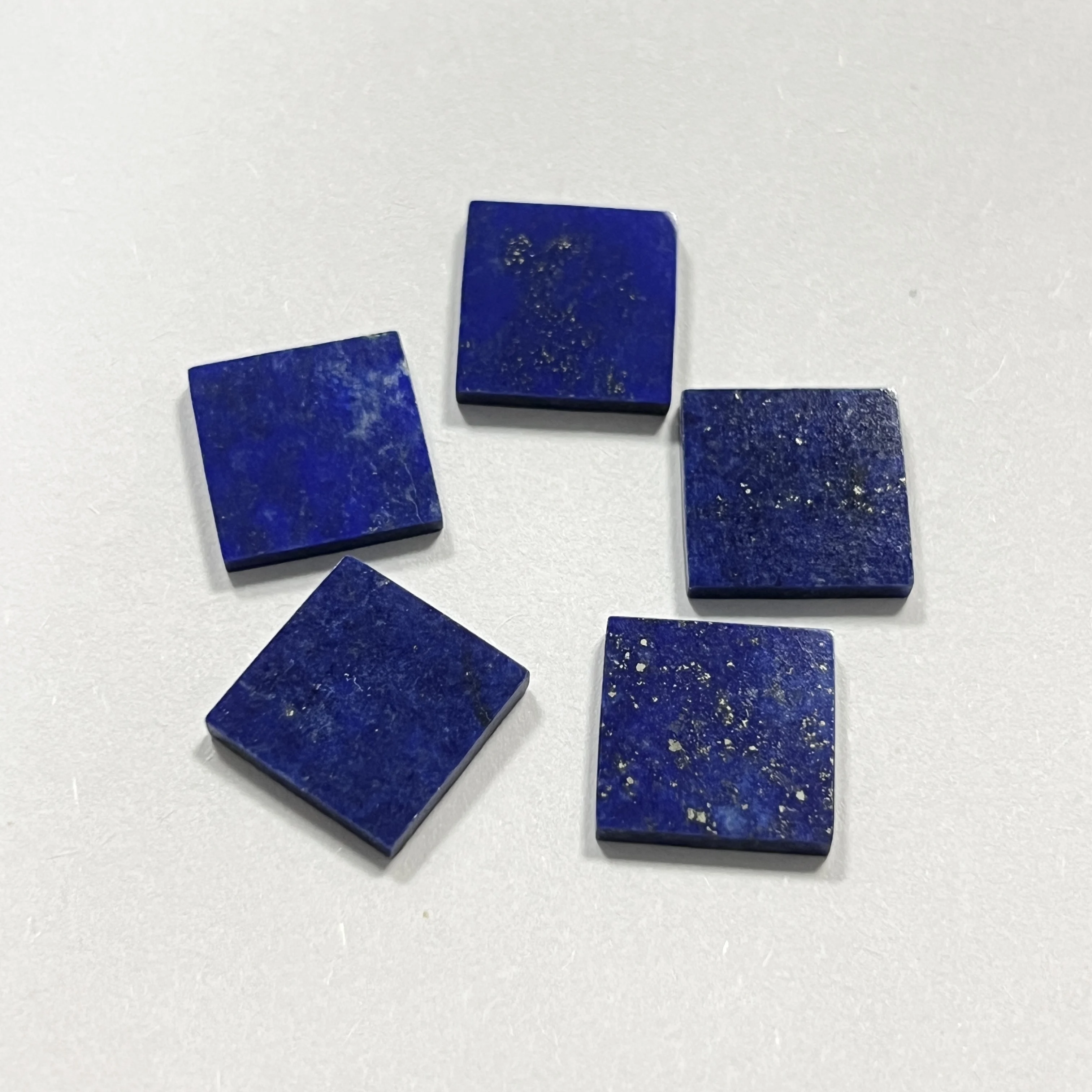 Natural Lapis Lazuli Gemstone Slice 8mm 10mm 14mm Width 2mm