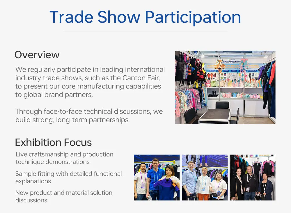 Trade show participation