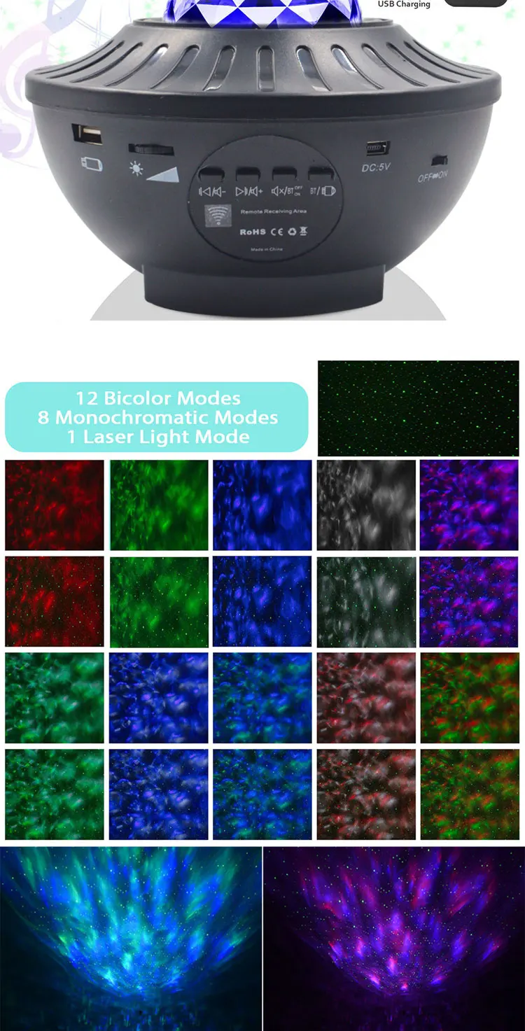 High Quality Cheap Price Galaxy Projector Sky Star Starry Night Light