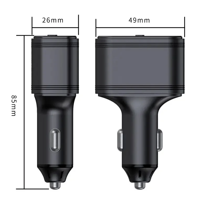 4G Tiny GPS Tracker Type-C Cable USB Phone Charger Cigarette Lighter Car  SOS GPS Tracking Device Anti-Theft