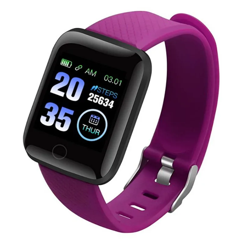 116 Plus D13 Waterproof Digital Smart Wrist Watch IP68 Best Brand Blood Pressure Montre Connecte Alarm Clock Fitpro Compatible