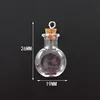 Flat round bottle shape+cork+hook