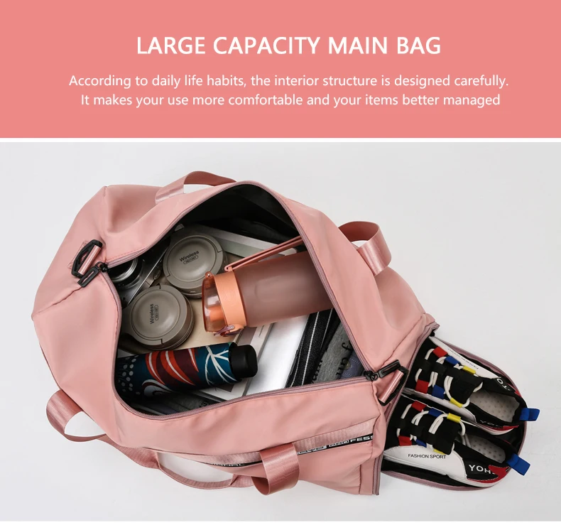 Women handbag nylon new luggage bags for women crossbody casual ladies fashion shoulder bag men's travel bag