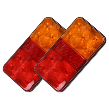 Automotive lighting LED24V12V to 80V truck side lights, truck tail lights, red and yellow safety work signal warning lights