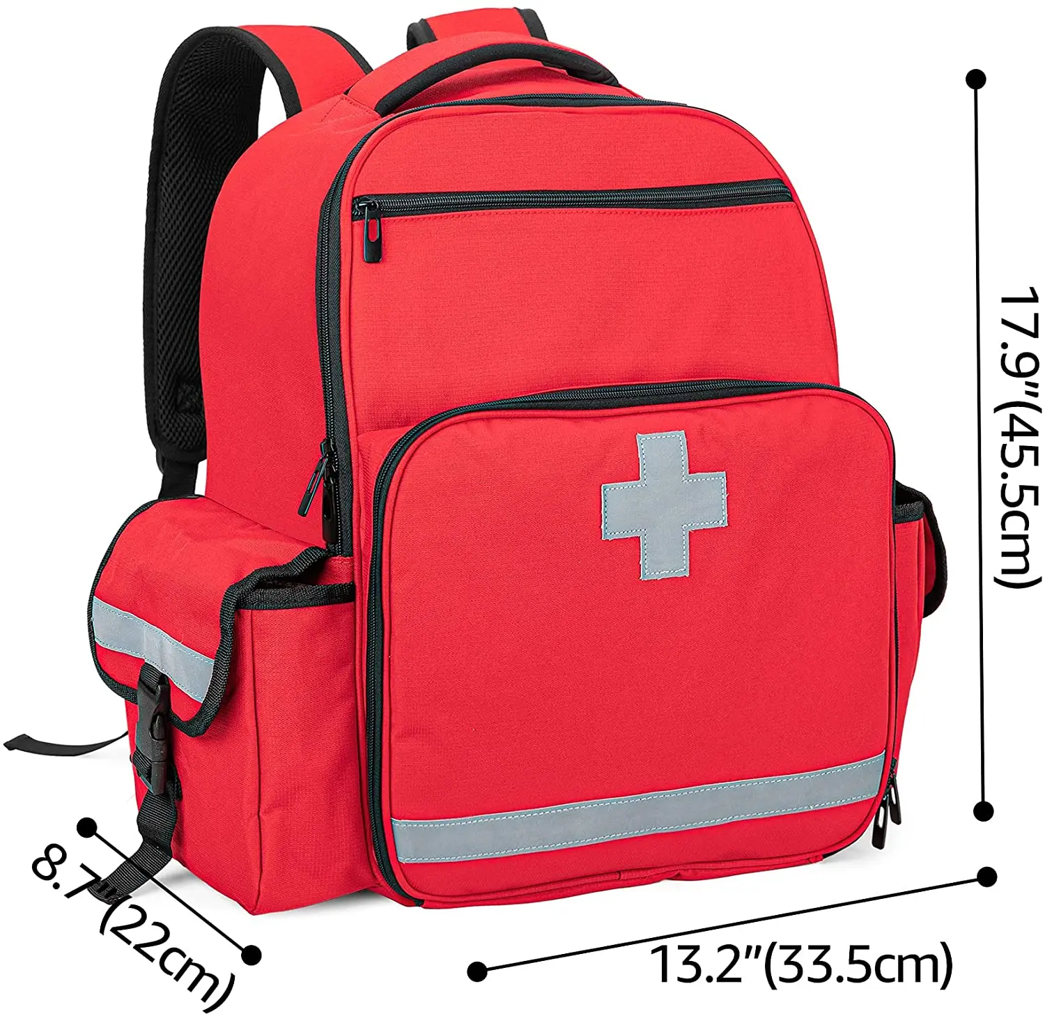 Emergency Medical Backpack Empty,First Responder Emt Bag For Ems