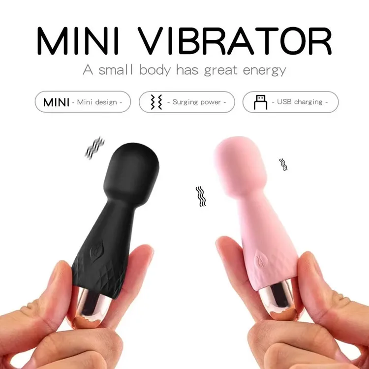 Mini bullet vibrator size and dimension reference