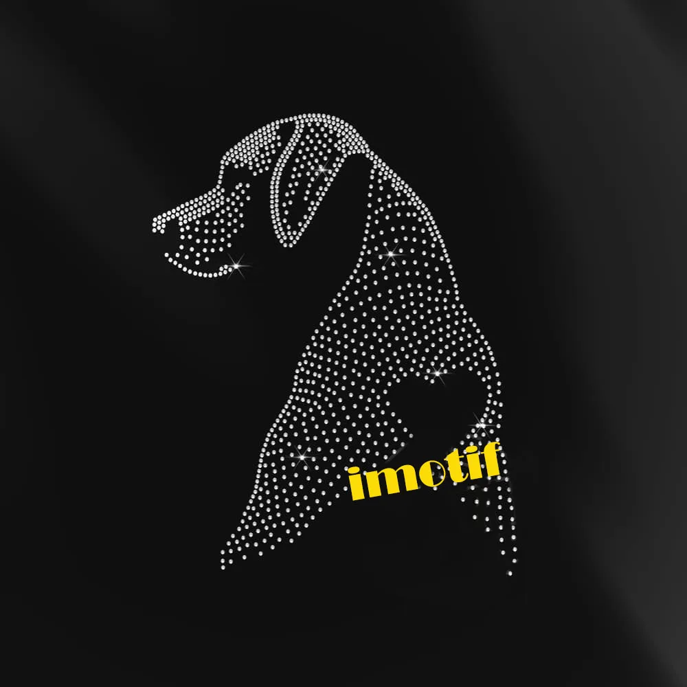 Hotfix Crystal Puppy Template Small Cartoon Animal Hot Fix Iron on ...
