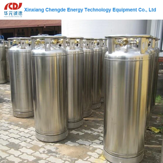 195L Gas Dewar Cylinder Liquid Oxygen Gas Tank for Hospital