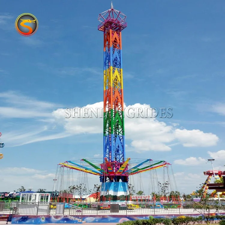 High Swing Fairground Ride - Hydraulic System Amusement Park