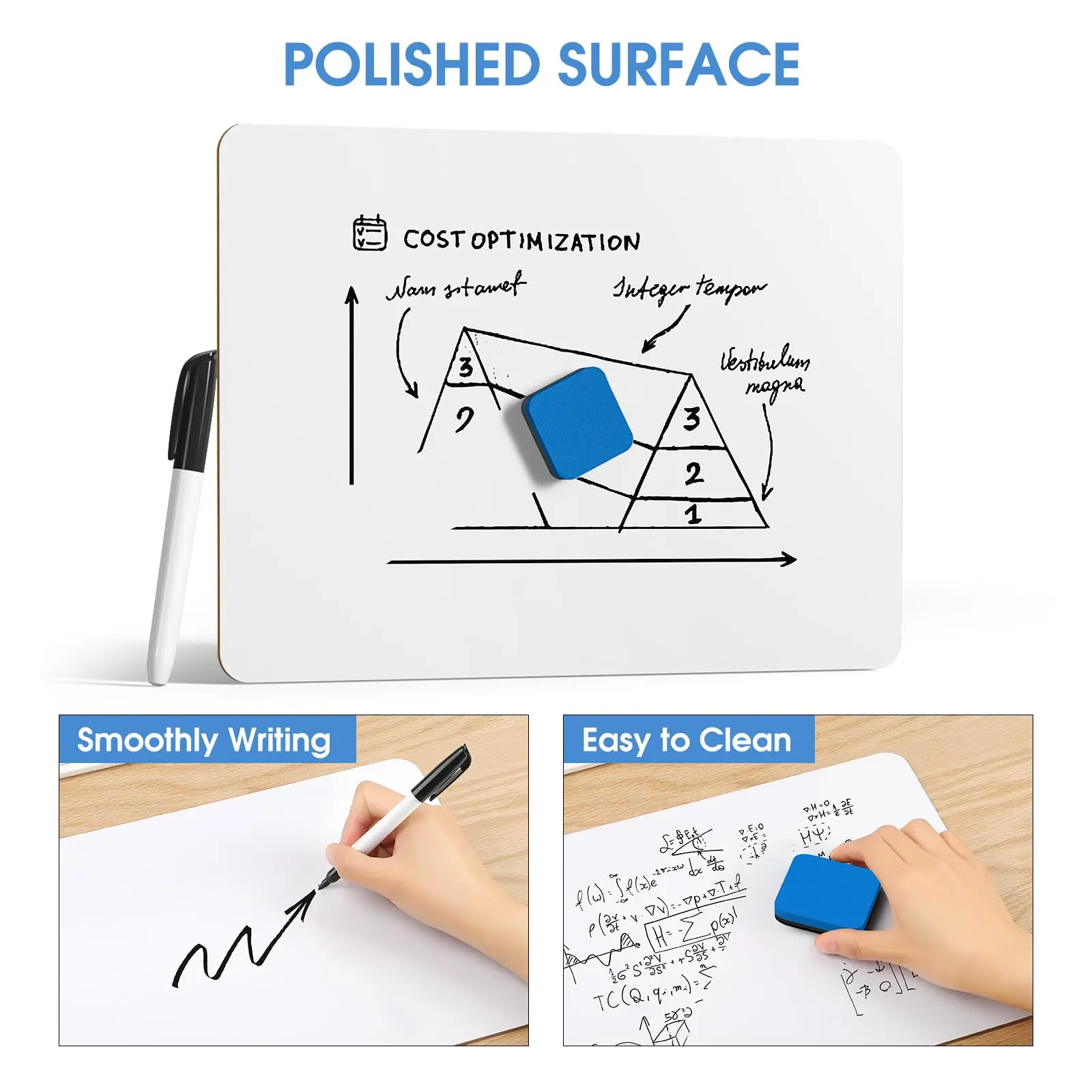 Маленькая белая доска доски для сухого стирания портативные белые мини-доски мини-доска школьников