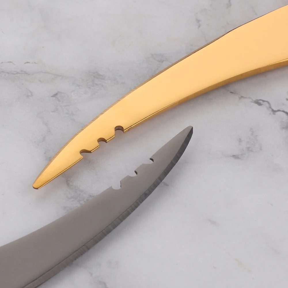 Нож для креветок из нержавеющей стали инструменты для приготовления морепродуктов инструмент для очистки креветок