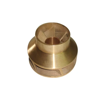 Oem dongguan brass bronze copper cast manufacture lost wax investment casting with cnc machining