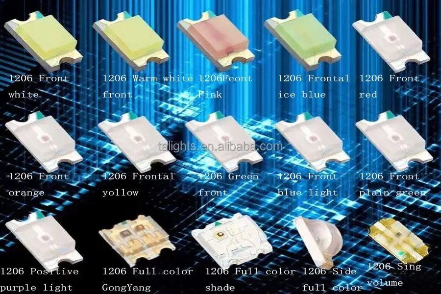 Sk02 Led SK 6805 RGBW SMD LED Chip - 12mA, 5V, 0.2w, IC Compatible for Efficient ...