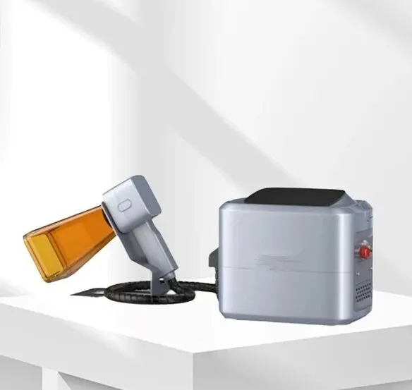 Handheld Fiber Laser Engraver Intelligent Portable Fiber Laser Marking Coding Machine for Metal Stainless Steel and Aluminum