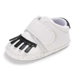 EVERTOP high quality cartoon design soft sole PU leather cute baby shoes toddler loafers