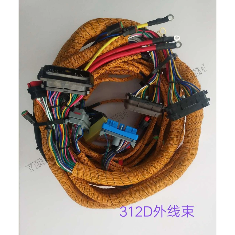 Outer Wiring Harness for Caterpillar 312D Engine Parts Manufacturer