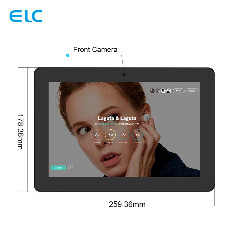 WF1036T(2025) Alimentazione Poe Androidタブレットワークショップ用