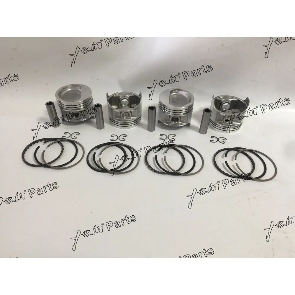 High-Performance Cylinder Piston And Piston Ring Kit For Toyota 5K Machinery Engine Parts